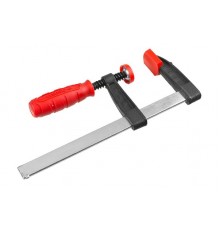 32150-050-200 Струбцина ЗУБР МАСТЕР, тип F, пластмассовая ручка, стальная закал. рейка, 50х200мм