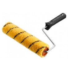 03518-24 Валик малярный ЗУБР ОПТИМА-ДУАЛОН все виды ЛКМ на маслянной осн, бюгель 6мм, 40, ворс 12мм,