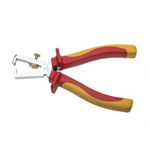 22145-9-16 Пассатижи ЗУБР Профэлектрик диэлектрические для зачистки проводов, 180 мм