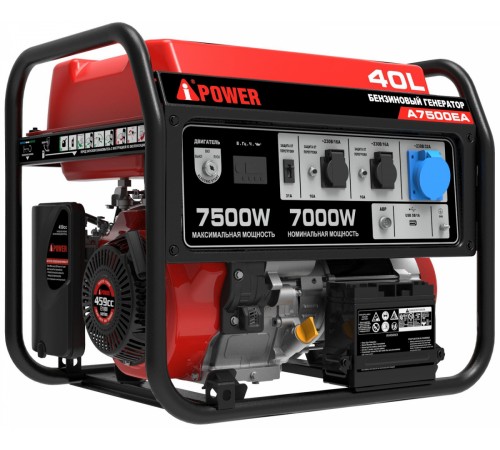 20112 Генератор бензиновый A-iPower A7500EA