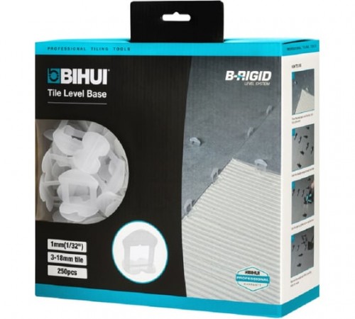 Зажим для системы выравнивания плитки BIHUI 1.0 мм, 250 шт. BLS1250