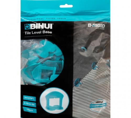 Зажим для системы выравнивания плитки BIHUI BLSN100 2мм, 100шт