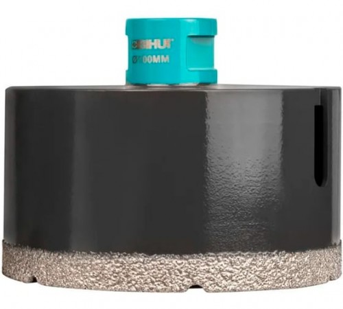 Коронка алмазная для плитки и камня BIHUI, 100мм (вакуумная пайка точной формы), арт.DBDB100