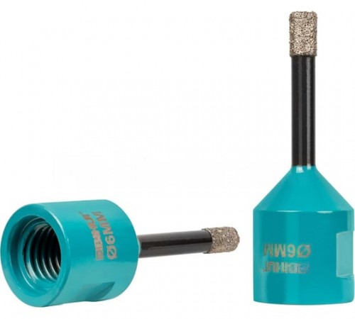 DBDF06 Коронка алмазная BIHUI по керамограниту М14 для УШМ 6х64мм