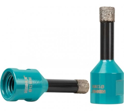 DBDF12 Коронка алмазная BIHUI по керамограниту M14 для УШМ 12х64мм