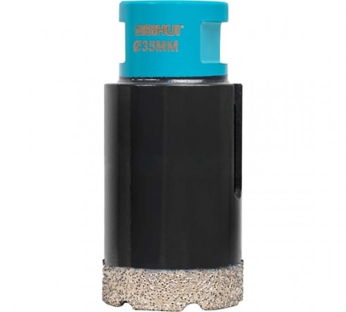 DBDF35 Коронка алмазная BIHUI по керамограниту M14 для УШМ 35х74мм