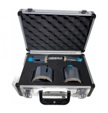 DBDMK4 Коронки алмазные набор на УШМ М14 BIHUI 4 коронки в комплекте