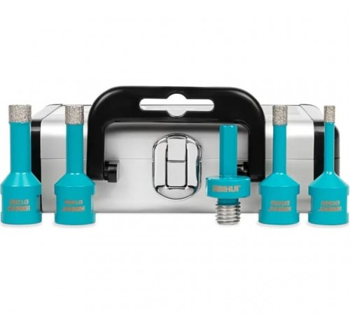 DBDMK5 Коронки алмазные набор на УШМ М14 BIHUI