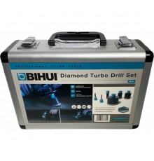 DBDMK6 Коронки алмазные набор на УШМ М14 BIHUI (6мм, 8мм, 20мм, 35мм, 50мм, 70мм)