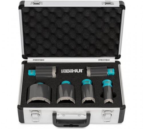 DBDMS6 Коронки алмазные набор на УШМ М14 BIHUI