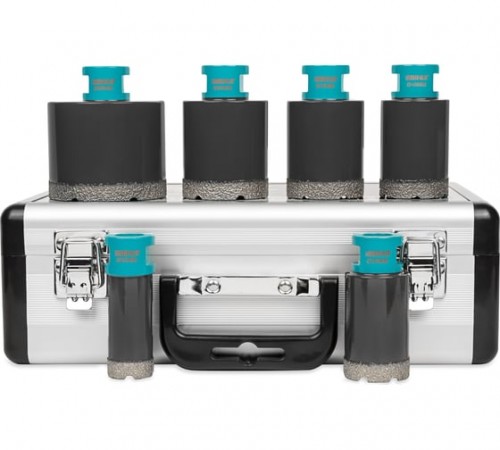 DBDMS6 Коронки алмазные набор на УШМ М14 BIHUI