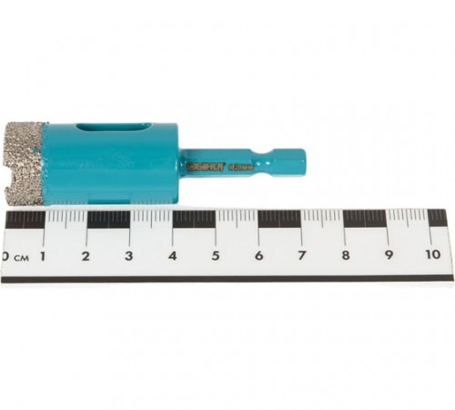 DBDQ20 Коронка алмазная BIHUI по керамограниту для дрели 20x70мм