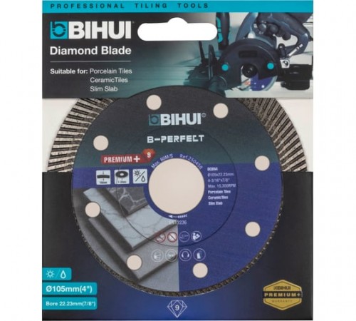 DCBN4 Диск алмазный BIHUI SUPER THIN TURBO 105 мм