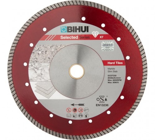 Алмазный диск BIHUI B-TURBO, 230х2,0мм, арт.DCDT230