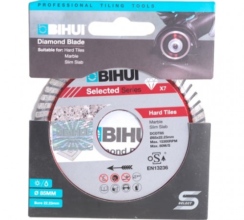 DCDT85 Диск алмазный BIHUI B-TURBO 85 мм