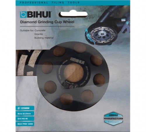 DCWD5 Алмазная чашка по бетону професс. BIHUI DUAL-ROW MAX