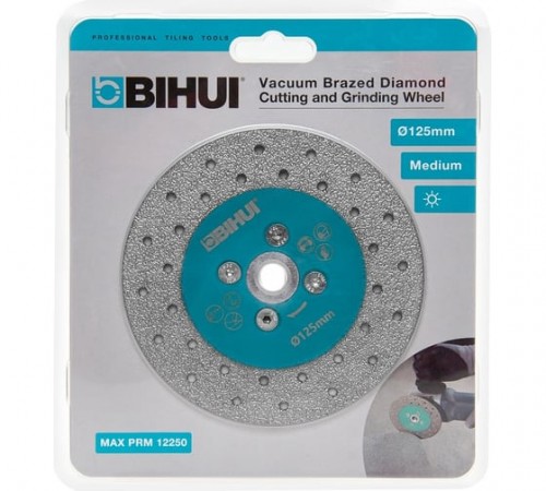 DCWMM5 Диск алмазный для резки и шлифовки 125мм BIHUI