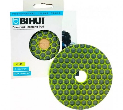 DPP410 Круг алмазный гибка BIHUI шлифовальный 100мм #100