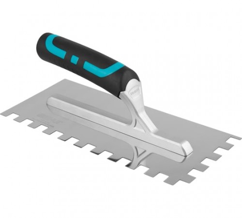 Металлический зубчатый шпатель BIHUI PTSB12  280х120 12мм