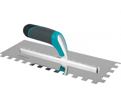 PTSH08 Металлический зубчатый шпатель BIHUI 320х120 8мм