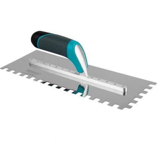 PTSH12 Шпатель металлический зубчатый 320х120 12мм