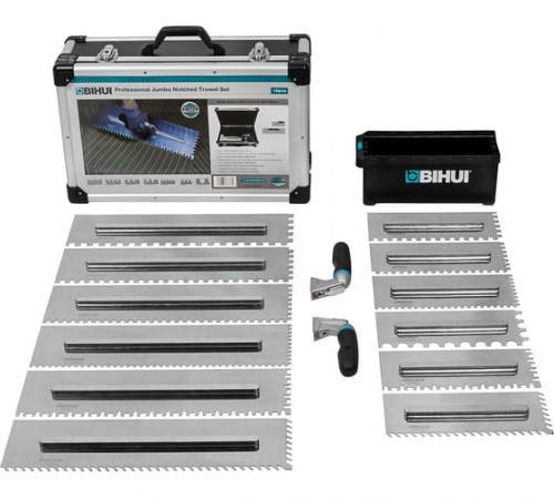 PTSJK15 Набор металлических зубчатых шпателей BIHUI 16 шт