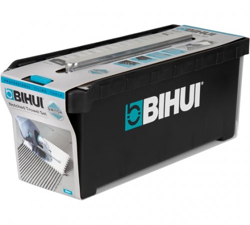 PTSJK15 Набор металлических зубчатых шпателей BIHUI 16 шт