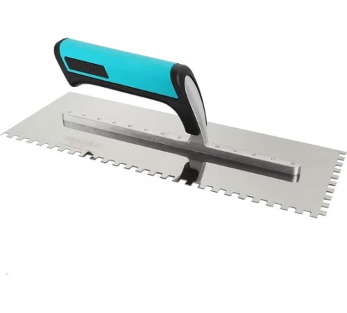 PTSL08 Металлический зубчатый шпатель BIHUI 320х120 8мм