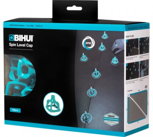 Запасные фиксаторы для системы выравнивания плитки BIHUI SLC100 100шт