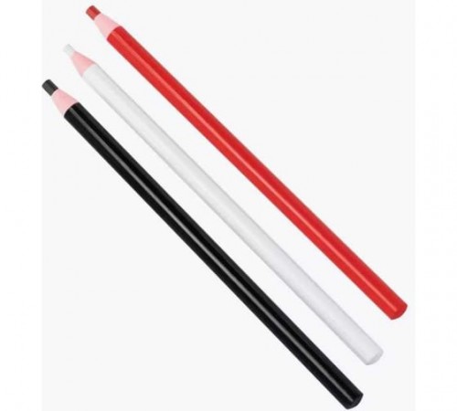 TCM3 Набор маркеров по керамограниту 180мм(3шт,черн,красн,бел.) BIHUI