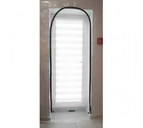 TDZD Дверь защитная BIHUI многоразовая на молнии против пыли