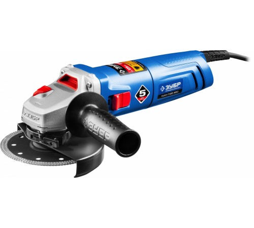 УШМ ЗУБР УШМ-П125-850 125мм, 850 Вт,серия Профессионал
