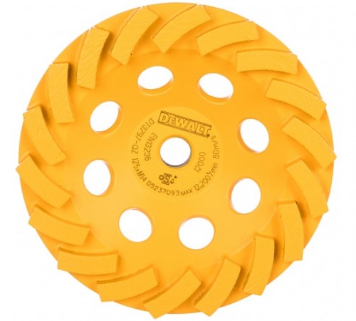 DT 3797 Чашка алмазная DeWalt турбо однорядная 125 мм