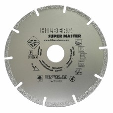 510125 Диск алмазный отрезной Super Master Hilberg 125x22,23