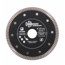 Диск алмазный TRIO-DIAMOND GTT702 TURBO Grand hot press 125x22мм