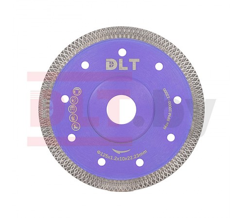 Диск алмазный DLT №13 (Turbo-X ) 125 мм 1409