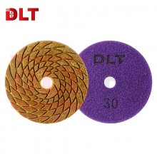 1473 Круг алмазный гибкий шлифовальный DLT #30, №17, 100мм