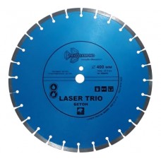380400 Диск алмазный TRIO-DIAMOND SEGMENT Лазер Бетон 400х10х25,4/12мм