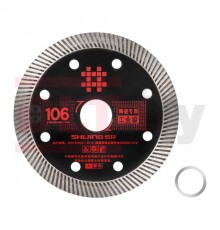 1445 Диск алмазный SHIJING Black Industrial для плиткореза 106мм