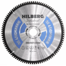 HA255 Диск пильный Hilberg Industrial Алюминий 255х100T*30мм
