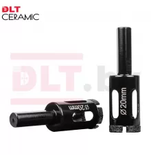Коронка алмазная для плитки и камня DLT (CERAMIC PRO), 20мм для дрели 0669
