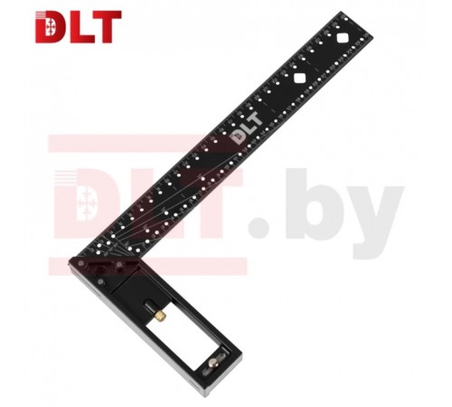 Угольник строительный DLT 300 мм, многофункциональный, арт.3329