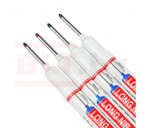 1644 Набор DLT строительных маркеров для глубоких отверстий(до 20мм)(4шт)