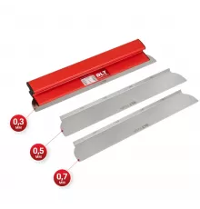 Малярный шпатель DLT Finish версия PRO, h-образный, 60 см (лезвия 0.3, 0.5, 0.7 мм), арт.1664