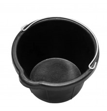 Ведро строительное гибкое, широкое, DLT, 10л (факт. 9л), тип RUBBERBUCK, арт.2904