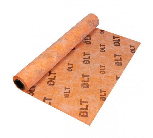 Гидроизоляционное полотно DLT (оранжевое), 300 г/м², рулон 1*15 м (15 м²), арт.3573