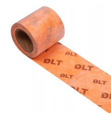 Гидроизоляционная лента DLT (оранжевая), 300 г/м², рулон 12.5 см * 10 м, арт.3574