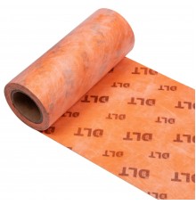 Гидроизоляционная лента DLT (оранжевая), 300 г/м², рулон 30 см * 10 м, арт.3575