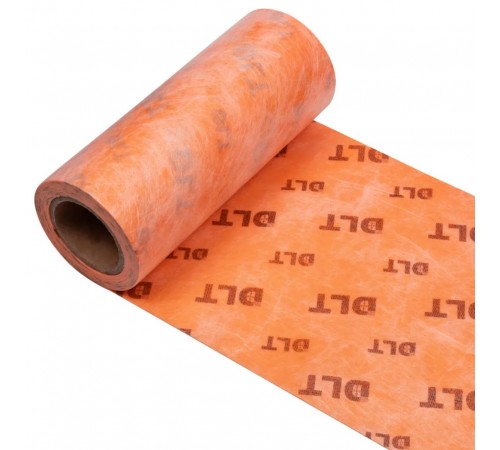 Гидроизоляционная лента DLT (оранжевая), 300 г/м², рулон 30 см * 10 м, арт.3575