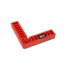 Угольник столярный DLT пластиковый, 110х110мм 86706